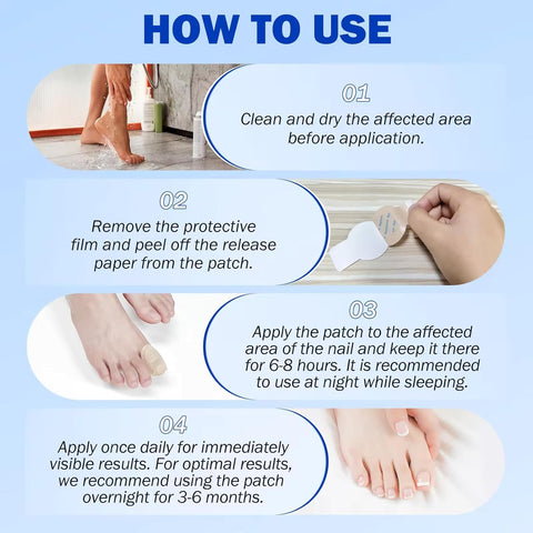 Nighttime Renewal Fungal Nail Patches